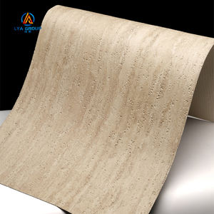 Revêtement mural en carrelage flexible en matériau d'argile modifié décoratif, revêtement souple en pierre de travertin, carrelage flexible - Product Image 1