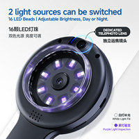 New Arrival 500X Digital Magnifier with Rotatable Lens White Light and UV Light Detection for Jewelry Optical Instruments