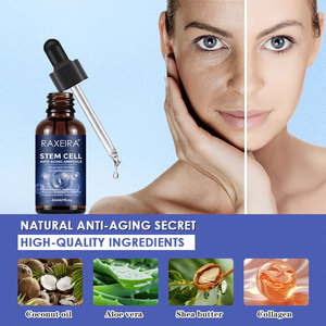 Özel Marka 30ml Kök Hücre Serumu Yüz Derinlemesine Nemlendirici Kolajen Yaşlanma Karşıtı Ampul Yüz Serumu Cilt Bakımı Kırışıklık Karşıtı Serum - Product Image 3