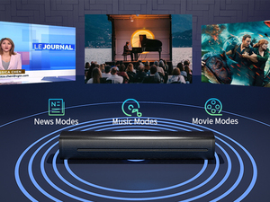 Barre de son intelligente portable la plus vendue-Haut-parleur de télévision Bluetooth pour un son de cinéma maison immersif - Product Image 3