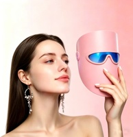Le masque de luminothérapie rouge le plus populaire pour soulager la douleur, masque de luminothérapie rouge pour le visage, OEM, utilisation à domicile, au bureau ou en clinique