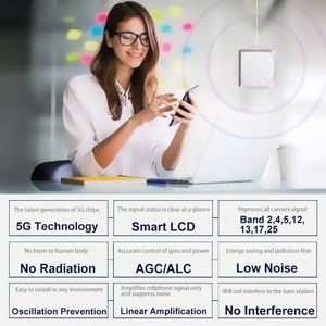 Cep telefonu sinyal güçlendirici <span class=keywords><strong>3G</strong></span> 4G 5G <span class=keywords><strong>GSM</strong></span> amplifikatör bant 2/4/5/12/13/17/25/66 FCC abd ve kanada'daki tüm taşıyıcılar için onaylandı - Product Image 5