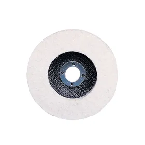 Felt Discs Wool Flap Disc Abrasives 10mm Thick Polishing Wheels For Polishing