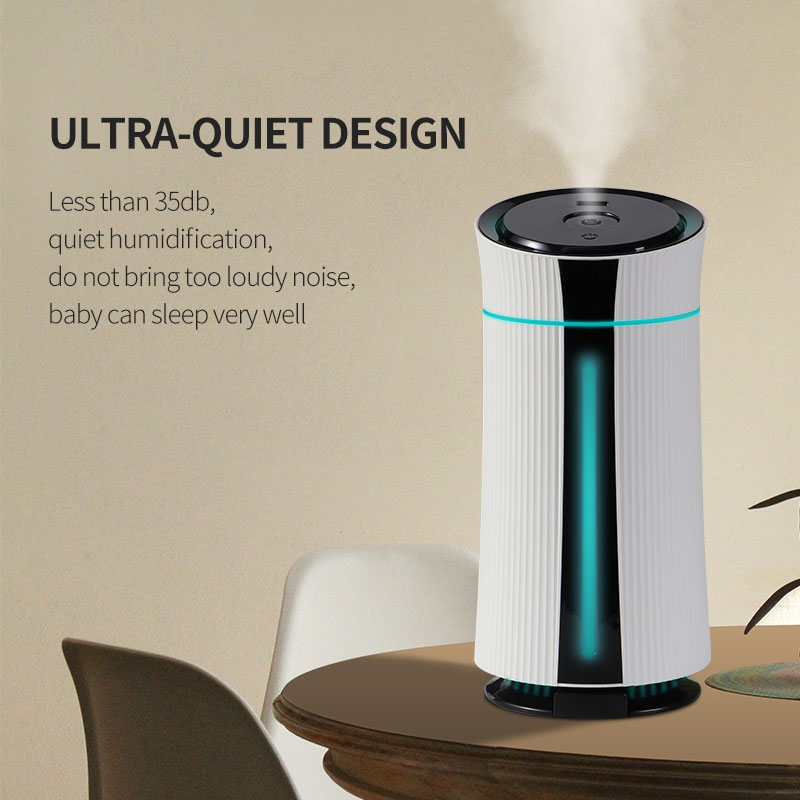 Nouveau Design Mini Brume Fraîche D'huile Essentielle Vapeur Portatif D'air De Parfum Usb Humidificateur de Voiture Diffuseur Rose ABS