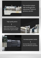 Distributeur semi-automatique pneumatique à engrenages, à tête simple/double en U, avec trémie grande/petite, économe en énergie, pour sachets de boissons, sauces, jus et crèmes
