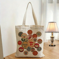 Sac à dos à langer en toile multi-compartiments avec poche isotherme pour biberon, idéal pour maman et bébé, organisateur de poussette, lavable