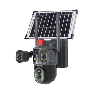 20MP 4Lens 4Screens 10X Optical Zoom PTZ IP Outdoor <b>Cameras</b> <b>WiFi</b> Security Night Vision <b>Smart</b> Tracking Home Wireless 1 Year - Product Image 4
