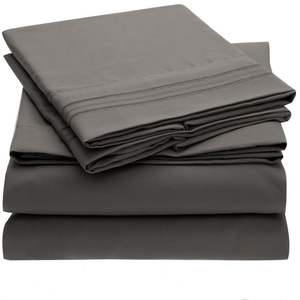 Juego de Funda Nórdica Bordada de 4 Piezas Más Vendido, Estilo Sencillo Tejido, Ropa de Cama Orgánica Ecológica de 600 Hilos para el Mercado Norteamericano - Product Image 3