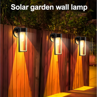 Lampe murale solaire extérieure IP65 étanche avec détecteur de mouvement LED haute luminosité pour cour, jardin, villa, éclairage nocturne