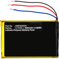 Baterai Speaker untuk JBL Klip 2 Klip 2 AN CLIP2BLKAM CS056US P04405201 GSP383555 3.7V/MA