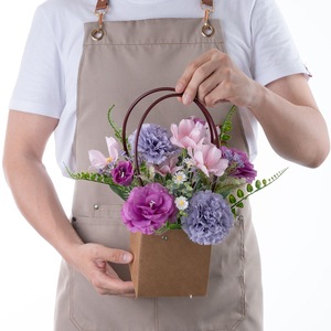 Arrangement de fleurs artificielles Lotus Pond CF01464, décoration de mariage et de maison, bouquet en tissu tissé plastique - Product Image 2