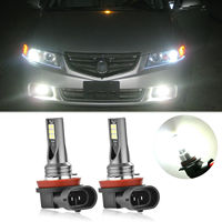 Luz Antiniebla LED para Automóvil 9005 9006, 24 W, 12 V, 1200 LM, H1 H3 H4 H7 H8 H11, Bombilla LED para Faro Delantero, Accesorios para Automóvil