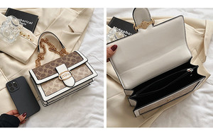 Nuova <span class=keywords><strong>borsa</strong></span> quadrata a <span class=keywords><strong>tracolla</strong></span> retrò alla moda e alla moda da <span class=keywords><strong>donna</strong></span> - Product Image 5