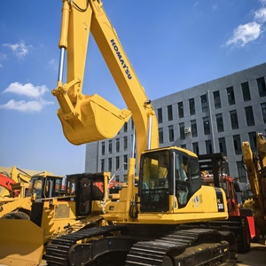 Excavadora de cadenas usada Komatsu PC300, marca mundialmente famosa, de 30 toneladas, excavadora hidráulica para construcción y movimiento de tierras, en venta. - Product Image 3