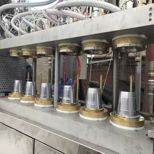 เครื่องทำถ้วยโฟม EPS เครื่องขึ้นรูปปั๊มมอเตอร์ PLC แบริ่งส่วนประกอบหลักสำหรับโรงงานผลิตใหม่ - Product Image 4