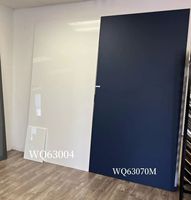 Panneau MDF de première qualité, panneau de fibres de bois, panneau MDF couleur marbre brillant, panneau MDF PET brillant couleur marbre