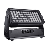 IP65 étanche RGBW LED barre mur lavage extérieur 60x10W ville inondation stroboscope DJ matrice lumière pour éclairage de scène parcs à thème