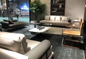 安东尼奥·Citterio高品质意大利环礁客厅真皮沙发 - Product Image 2