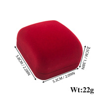 Boîte de rangement pour médailles personnalisées doublées de velours Motif carré Logo imprimé Badge/porte-épingle pour récompenses Bijoux de collection-Vente en gros