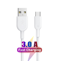 Focuses-Cable USB tipo C para móvil, Cable de carga de velocidad rápida, macho a USB-A, 2,0