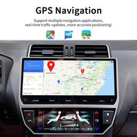 Lecteur multimédia DVD de voiture Android 12.3 "pour Toyota Land Cruiser Prado 150 2018 - 2022 autoradio stéréo 4G DSP Carplay