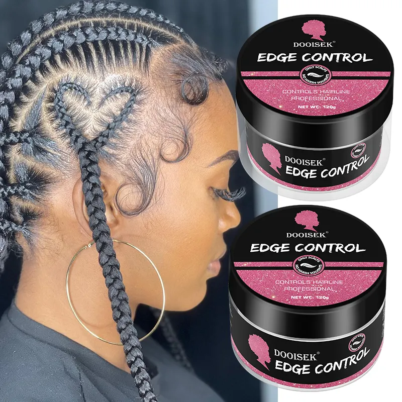 Best sale Super Hold waterproof 24 Hour Edge control Tamer vendors private label edge control strong hold 4c hair