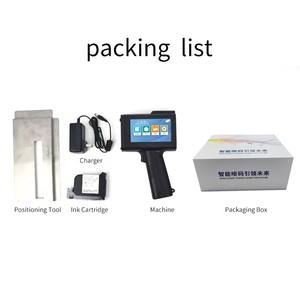 Hochwertige Hand-Tinten strahl drucker pistole Mehrsprachige Flasche Eisen-Getränkedosen QR-Code Datum Barcode Logo Bild codier maschine - Product Image 4