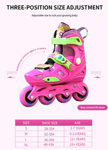 <span class=keywords><strong>Patins</strong></span> <span class=keywords><strong>à</strong></span> <span class=keywords><strong>roulettes</strong></span> <span class=keywords><strong>à</strong></span> quatre roues pour enfants Taille réglable Matériau en PU Frein en gros <span class=keywords><strong>Patins</strong></span> <span class=keywords><strong>à</strong></span> roues alignées <span class=keywords><strong>amovibles</strong></span> pour enfants - Product Image 5