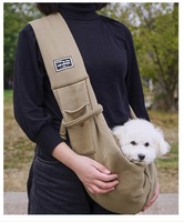 Sac de rangement réversible mains libres pour animaux de compagnie Papoose Pocket Dog and Cat Sling Carrier pour le voyage