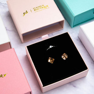 Scatole a Cassetto con Logo Stampato Personalizzato, Confezioni per Prodotti in Cartone, Scatole Portagioie Scorrevoli in Carta con Inserto - Product Image 3