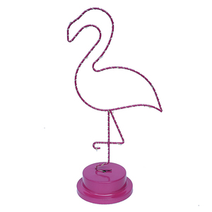 Hot bán nivelty phong cách hiện đại Flamingo <span class=keywords><strong>LED</strong></span> ánh sáng đèn bàn động vật hình dạng chuyển đổi Powered trang chủ phòng khách Đảng trang trí - Product Image 6