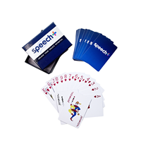 Cartes à jouer en PVC de haute qualité personnalisées, design personnalisé, impression, taille poker, jeu de cartes imperméable