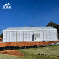 Tente Industrielle Sur Mesure en Aluminium, Chapiteau Permanent Extérieur, Atelier, Bâche PVC, Tente de Stockage d'Entrepôt pour Hangars Industriels