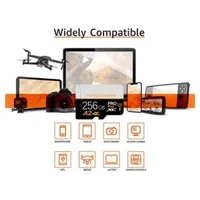 Kartu TF SD 2TB 1TB 512GB Kelas 3 Kecepatan Tinggi Kapasitas Besar untuk PC/Ponsel/Mac/Kamera Baru