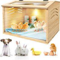 Petit poulailler en bois moderne et sûr Boîte de couveuse solide pour bébés poulets Caille personnalisée Meilleure cage à oiseaux