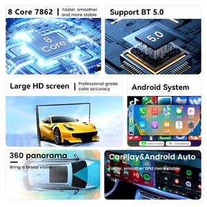 NaviHua Car Multimedia System Head Unit Monitor pour Toyota <span class=keywords><strong>Highlander</strong></span> 2015 2021 GPS Navigation Wireless Carplay Auto - Product Image 6