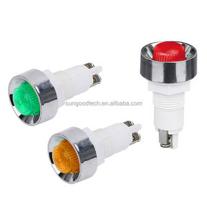 <span class=keywords><strong>PL</strong></span> Kunststoff-Anzeige lampe 24-V-Netzteil Arbeiten 220V/380V Kleines Signal Licht 12mm Öffnung 13,5mm - Product Image 1