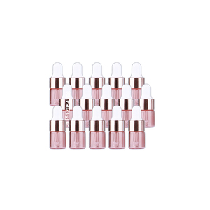 Mini mẫu chai thủy tinh 5ml <span class=keywords><strong>3ml</strong></span> 2ml 1ml Tinh dầu Hồng/rõ ràng/Nâu chai thủy tinh nhỏ giọt với Rose Gold <span class=keywords><strong>dropper</strong></span> - Product Image 1