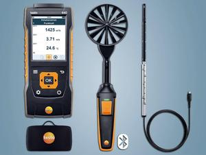 Nuevo Instrumento de Medición de Velocidad del Aire y Calidad del Aire Interior Testo 440dp, Incluye Sensor Diferencial 0560 4402 - Product Image 6