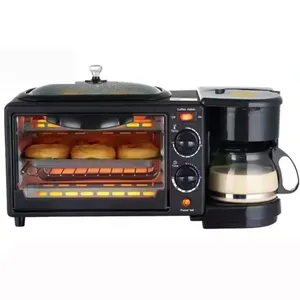 manual hamburger forming machine burger maker 3in1 electric sandwich maker for breakfast