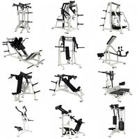 Machine de musculation Lat Pulldown unisexe, ensemble complet, pour entraînement dorsal haut/bas, équipement de fitness pour usage commercial en salle de sport