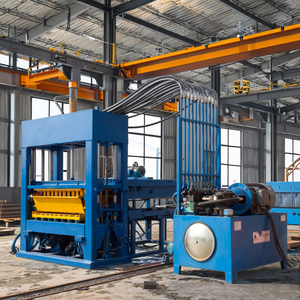 <strong>Omnipotent</strong>, Efficient, Intelligent and High-tech Medium-sized QT5 - 15 Automatic Brick Press Saves Time and Effort - Product Image 1