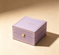 Boîte cadeau en papier recyclable de luxe personnalisée, fermeture magnétique en feuille d'argent, boîte rigide, emballage haut de gamme pour bijoux, cosmétiques, mariage