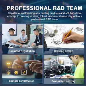 Chất lượng cao tùy chỉnh <span class=keywords><strong>4</strong></span> lõi nam và nữ kết nối cáp Reel ô tô hệ thống dây điện khai thác - Product Image 5