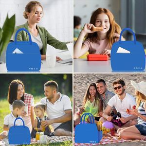 Lonchera Térmica Reutilizable, Bolsa Térmica para Llevar el Almuerzo, Contenedor para Oficina, Trabajo, Picnic, Playa o Viajes - Product Image 3