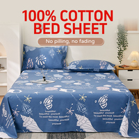Parure de draps en coton 100 % personnalisée en gros – Draps-housses et draps plats super doux pour lits Queen et King Size