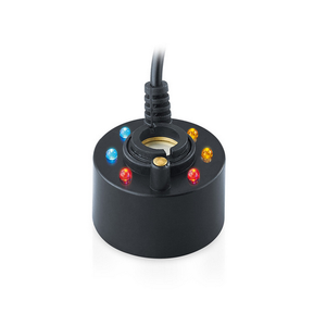 Atomizador para Acuario Pequeño con Luz LED, Generador de Niebla Jeneca, Cilindro de Plástico Ecológico, Silencioso, con Protección de Apagado Automático, para Uso en Interiores y Exteriores - Product Image 1