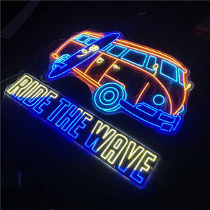 Китайская фабрика, Прямая поставка, акриловые светодиодные неоновые Настенные светильники, Свадебная вечеринка, неоновая вывеска на заказ - Product Image 2