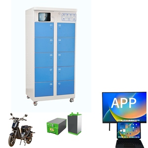 Hotsale Tủ Pin trao đổi Trạm Xe máy điện Pin trao đổi Trạm Sạc trạm, hệ thống quản lý + quét mã - Product Image 4