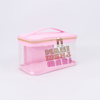 Sac de rangement transparent à fermeture éclair pour tuiles de Mahjong, livraison rapide, faible MOQ, idéal pour les clubs et cadeaux, jeu américain, sac de transport pour tuiles de Mahjong